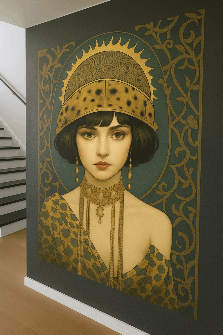 druk ścienny UV salon masażu